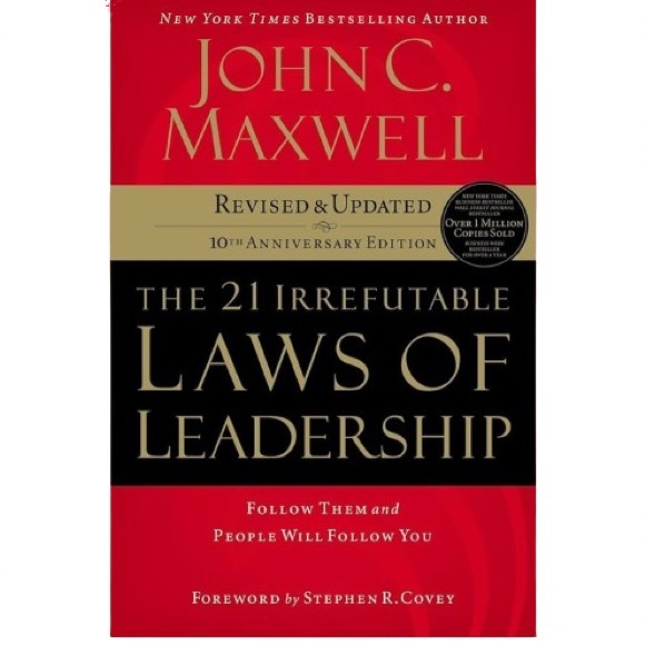 3/$30 The 21 Irrefutable laws of‎ leadership - Picture 1 of 6